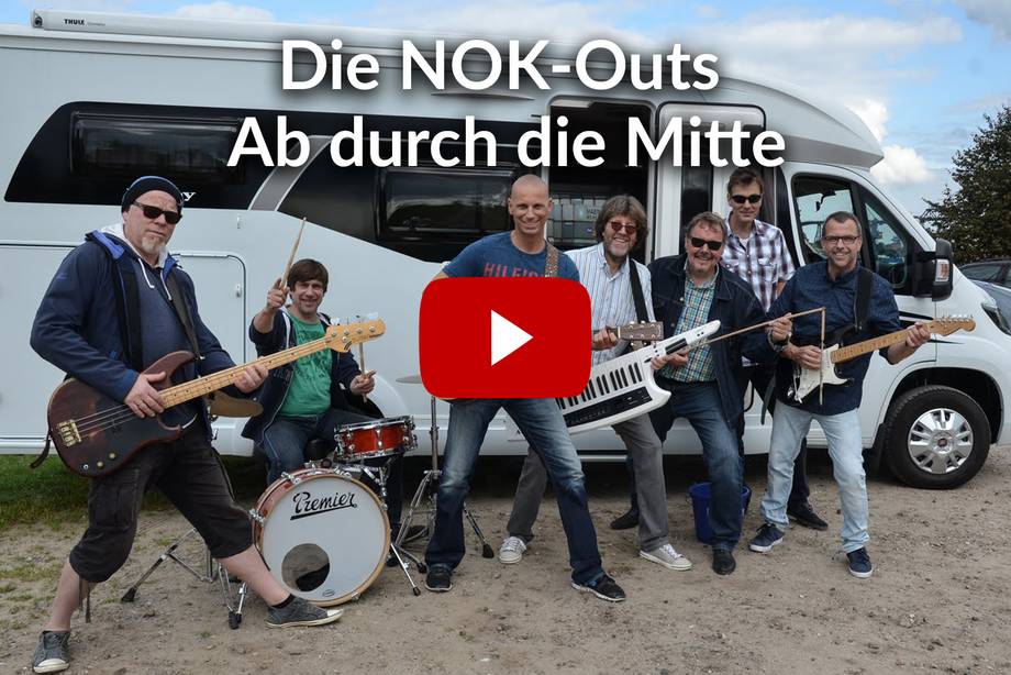 Gruppenbild von der Bank Die NOK-Outs