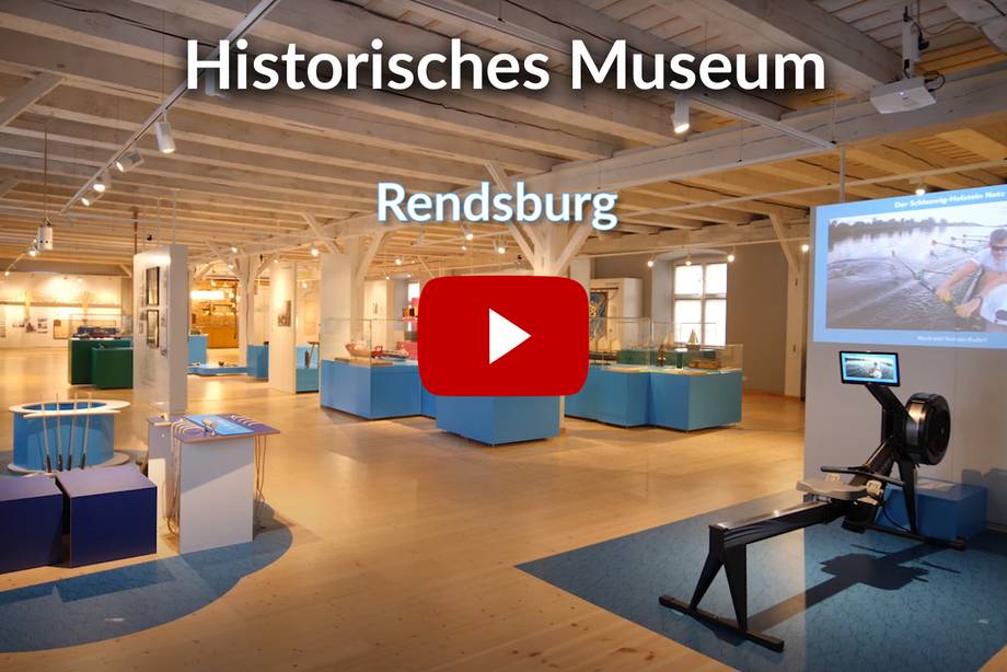 Innenaufaufnahme vom neugestalteten Museum in Rendsburg